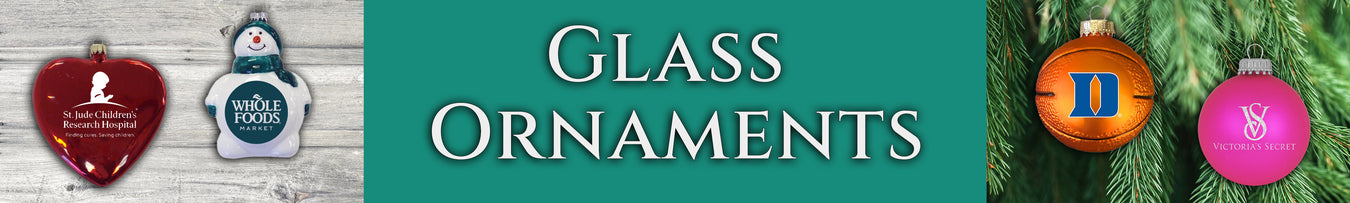 Promo Glass Ornament Custom