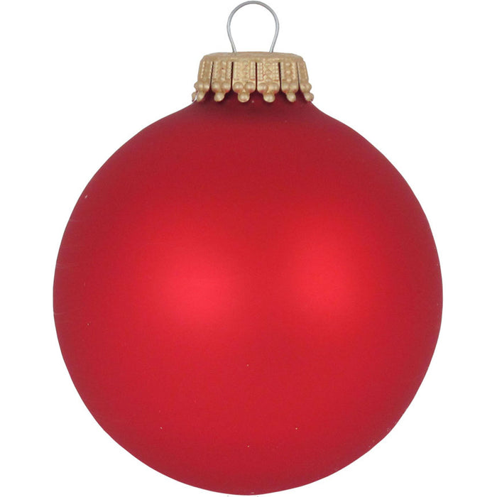 3 1/4” Inkjet Printed Glass Blown Round Ball Christmas Ornament (#GB-INKJET)