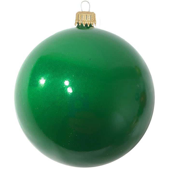 3 ¼” 83mm Shiny Shatterproof Plastic Ball Ornament (#8SPR)